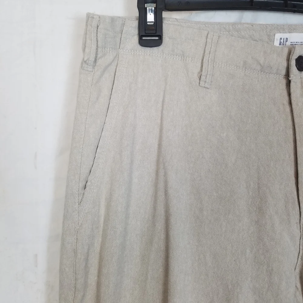Gap linen blend pants